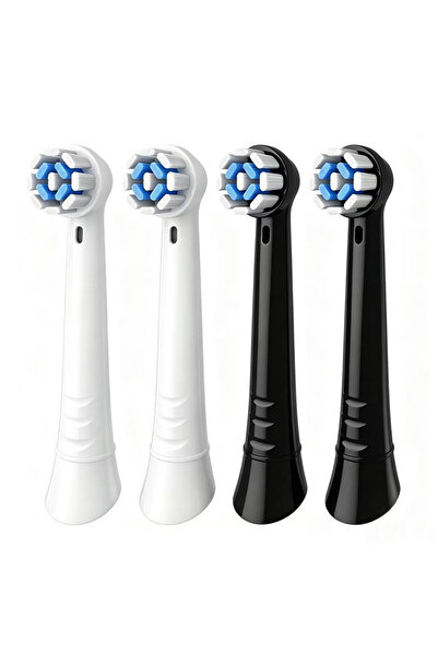 Choice 2White 2Black Compatible with Oral B IO Electric Toothbrush Replacemen...