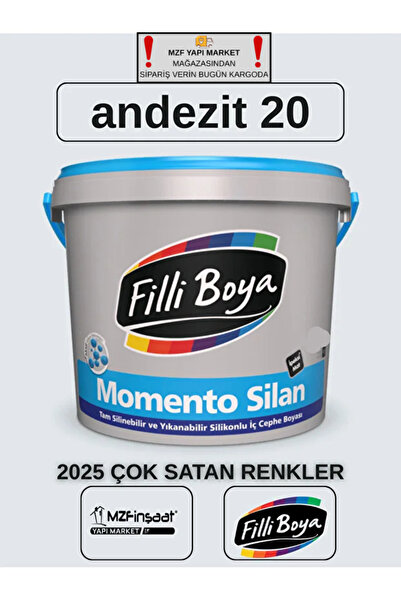 Filli Boya MOMENTO SİLAN - Yüksek Silinebilir- Yüksek Parlaklık - Yüksek Kapa...