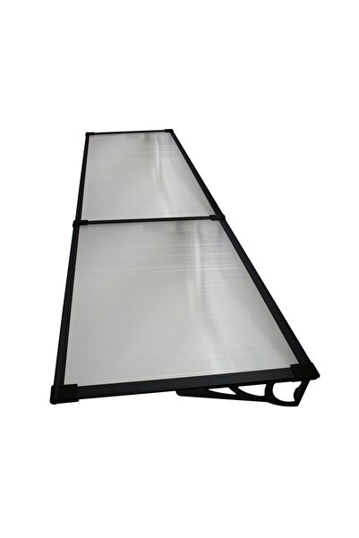 MAPROFI Copertina pentru Usa MAX PRO 200x80 cm Transparent/Negru, Placa Polic...
