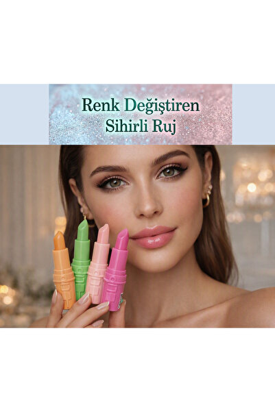 SİBELA BEAUTY GÜZEL GÖRMEK GÜZEL DÜŞÜNDÜRÜR Renk Değiştiren Dudak Balmı - Sıc...