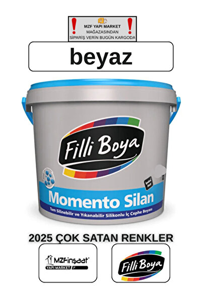 Filli Boya MOMENTO SİLAN - Yüksek Silinebilir- Yüksek Parlaklık - Yüksek Kapa...
