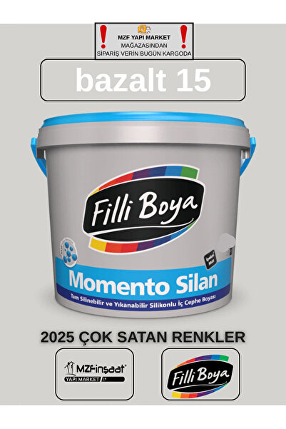 Filli Boya MOMENTO SİLAN - Yüksek Silinebilir- Yüksek Parlaklık - Yüksek Kapa...