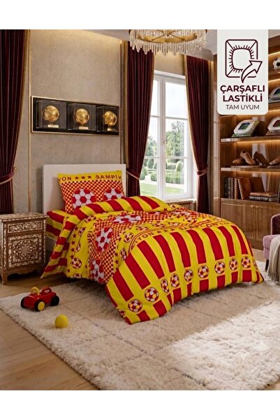 EVRİZON Single Fan Children's Bedding Set