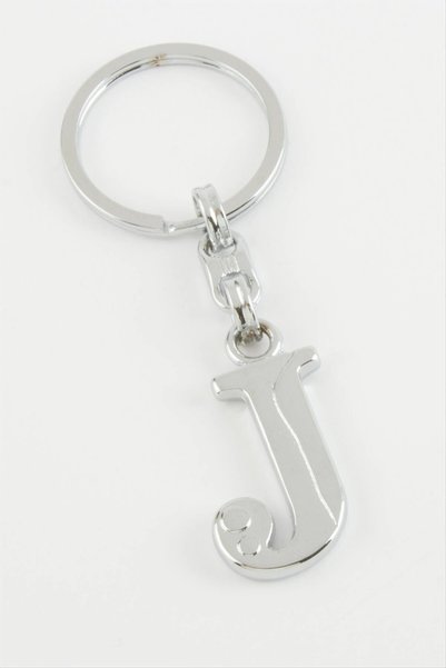 ZERO LAND Flzdgnkr Lettered (184736) Metal Keychain-J