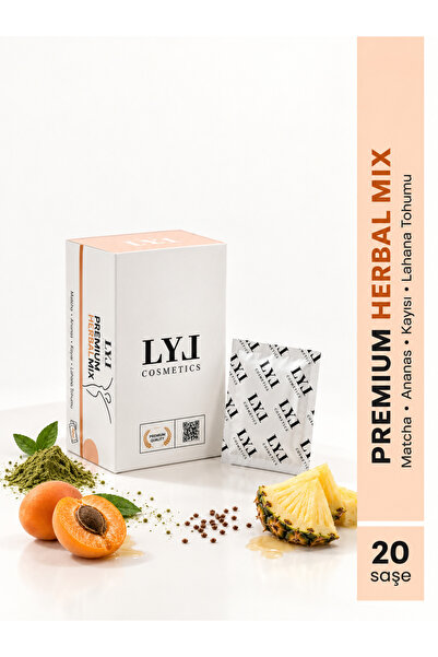 LYL BEAUTY Bromelain-lahana-matcha-kayısı Premium Detox Çayı--kilo Ve Ödem Atıcı