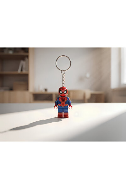 Genel Markalar Spider Man Minifigür Anahtarlık