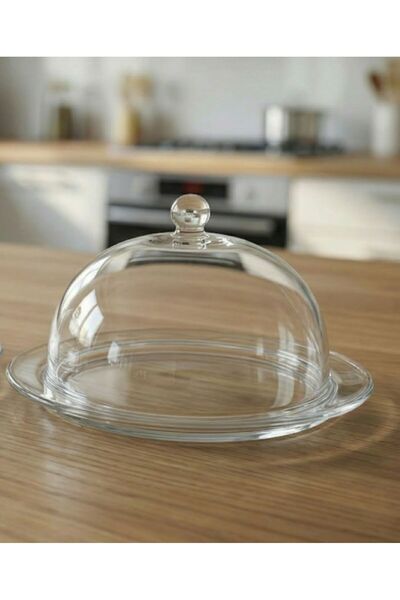 Mony moon Glass Date Storage and Serving Container Set of 2 Luxury Glass Date...