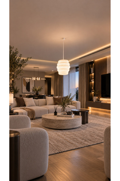 Clarisa Modern Sarkıt Avize Oturma Odası,Salon ve Yatak Odası (E27)