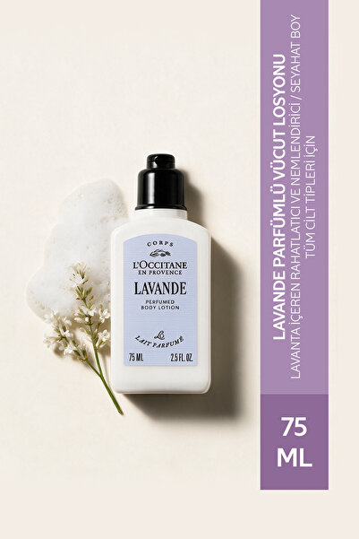 L'Occitane Lavande Parfümlü Vücut Losyonu, Lavanta Özlü, Seyahat Boy, 75 ml