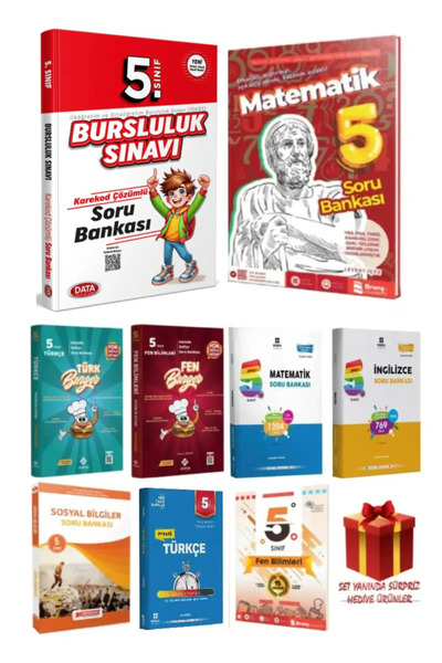 Editör Yayınevi 2025 Editör 5. Sınıf Bursluluk Sınavı Soru Bankası Mat Sb Den...