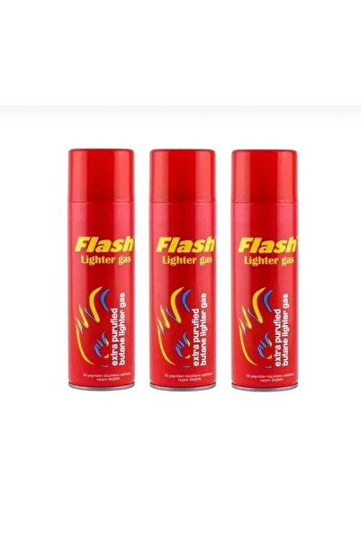 Flash Çakmak gazı 270 ml 3 Adet