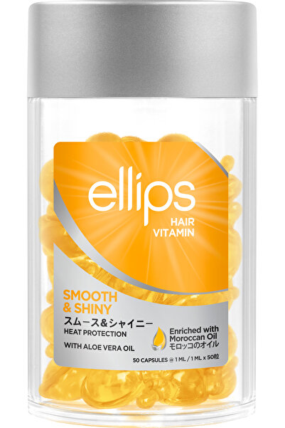 Ellips Smooth Shiny Saç Vitamini Yumuşak ve Işıltılı Saçlar 50 Kapsül