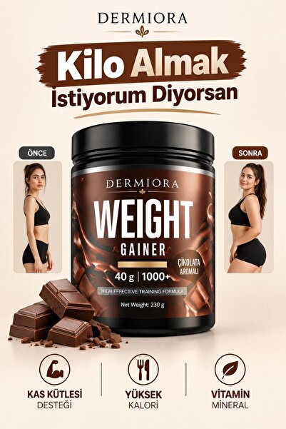 Dermiora Kilo Aldırıcı1 Kas Arttırıcı Protein Destekli Kakao Aromalı Protein ...