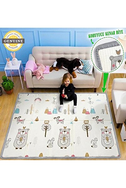 İnfant Hobby Forest Premium Katlanabilir Oyun Matı Oyun Halısı (ÖZEL TAŞIMA Ç...
