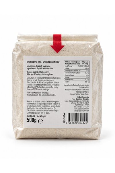 Essen Organik Organik Siyez Unu 500 Gr