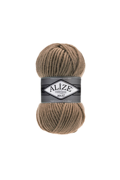 Alize SUPERLANA MAXI 25% Μαλλί - 75% Ακρυλικό / 100 gr - 100 m για ΠΛΕΚΤΟ ΜΠΕ...