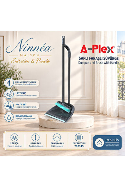 SOFT-X Saplı Faraşlı Süpürge