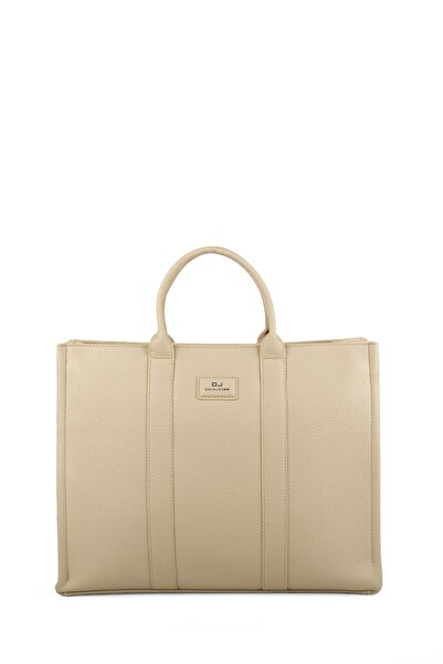 David Jones Women's Strap Handbag Cream