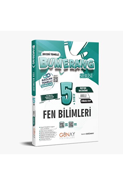 Günay Yayınları 5. SINIF BUMERANG SERİSİ FEN BİLİMLERİ KONU ANLATIMLI 2026-20...