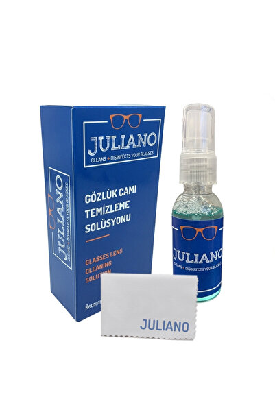 JULIANO 30 Adet Gözlük Temizleme Antistatik Solusyon Sprey Set
