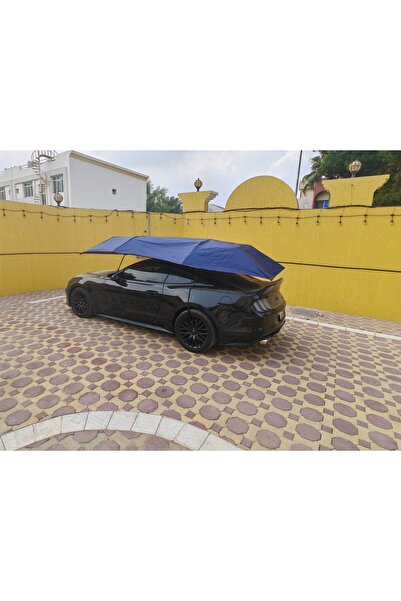 Alayjah Silver Semi-Auto Car Sunshade SUV Mobile Car Sun Shade