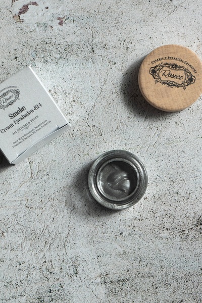 Rosece Smoke Krem Göz Farı | Siyah-gümüş Işıltılı Doğal Far 7 ml