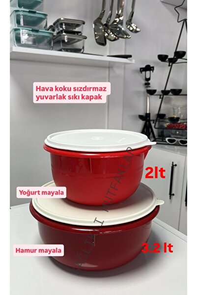 Tupperware Miksim Kap 3.2L and 2L Double Set