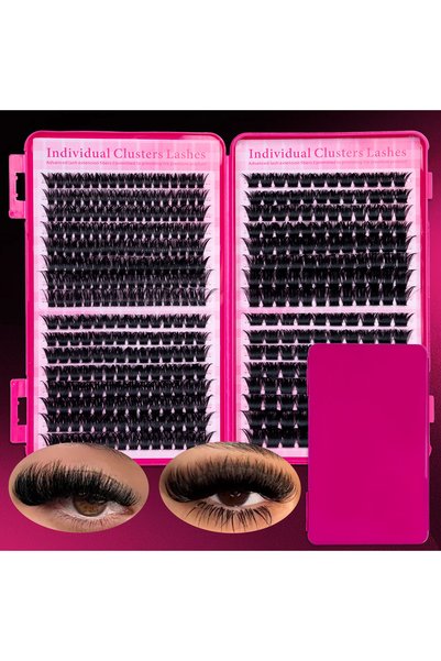 Choice3 100D 120D 150D 200D DIY Cluster Lash Large Capacity Mixed Lengths Cur...