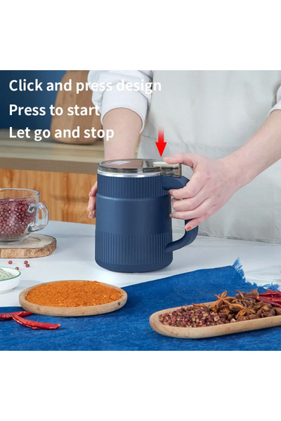 Choice 220V blue Electric Coffee Grinder Food Processors Spice Grain Mill Bab...