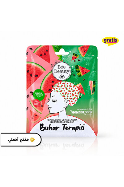 Bee Beauty قناع العناية بالشعر لعلاج قشرة الرأس بخلاصة البطيخ ( منتجات أصلية )
