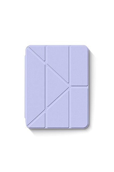 Choice21 iPad Mini 6 7 8.3 YZ-YKL Lilac Purple 3+Y-fold Flip Clear Cover For ...