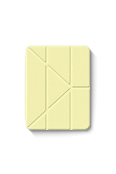 Choice12 iPad Mini 6 7 8.3 YZ-YKL Lemon Yellow 3+Y-fold Flip Clear Cover For ...