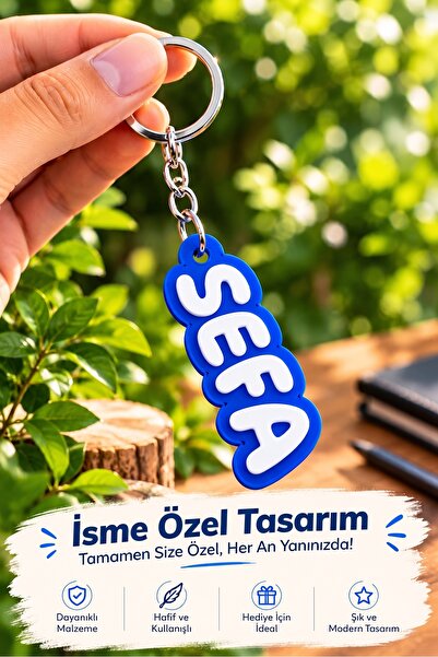 İsme Özel Anahtarlık – Kişiye Özel İsimli Anahtarlık – Sevdiklerinize Özel Hediye
