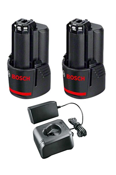 Bosch Gba 12v 2.0ah Professional Akü (Çift) ve Gal 12 V-20 Şarj Aleti