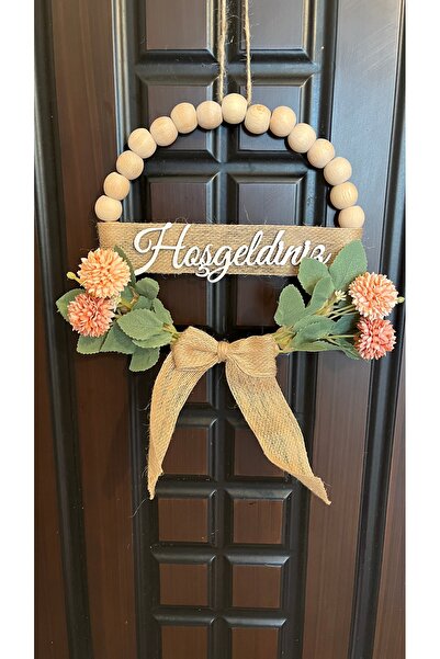 H2 Design El yapımı kasımpatılı kapı süsü *yenilendi*
