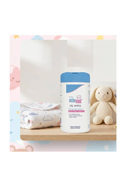 Sebamed Baby Oil Wipes 70 pcs
