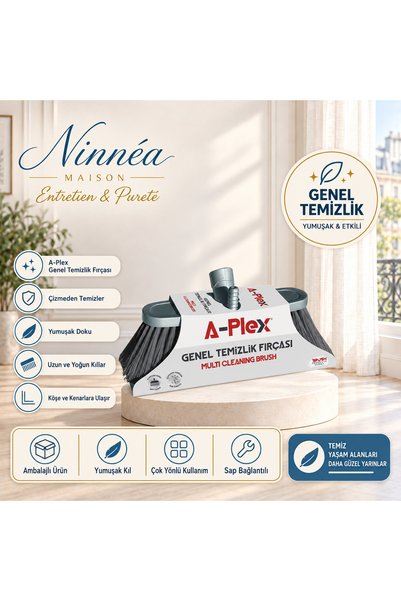 A-PLEX Genel Temizlik Fırçası (Sapsız)