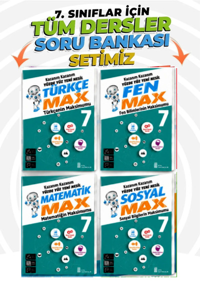 Ata Yayıncılık 7. Sınıf Tüm Dersler Soru Bankası Seti