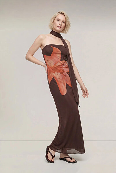 Vero Moda Women's VMROSETTA Sleeveless Maxi Scarf Dress