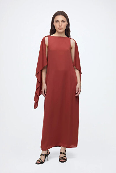 Vero Moda Women's VMFALULAH Boatneck Cape Dress Woven