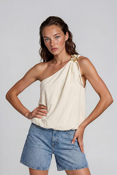 Vero Moda Women's VMAIA Oversized Detail Woven Top