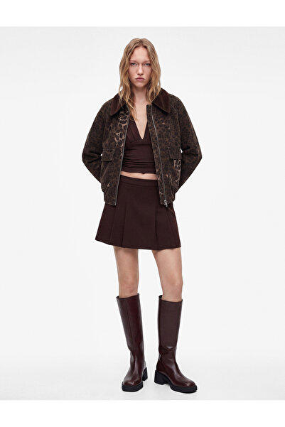 Koton Normal Waist Mini Pleated Skirt