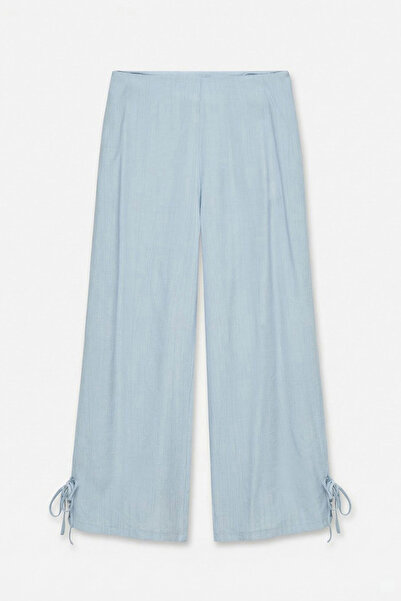 Vero Moda Women's VMANNA High-Waist Straight Tie Trouser Woven