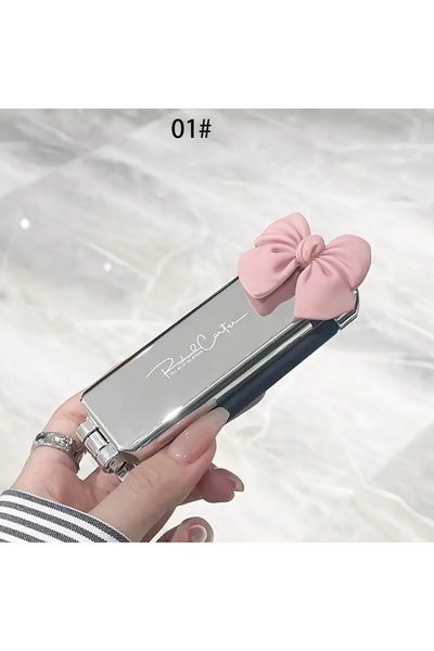 Choice sliver and Pink CALIYI 1PCS Folding Mini Pocket Hair Comb with Mirror ...