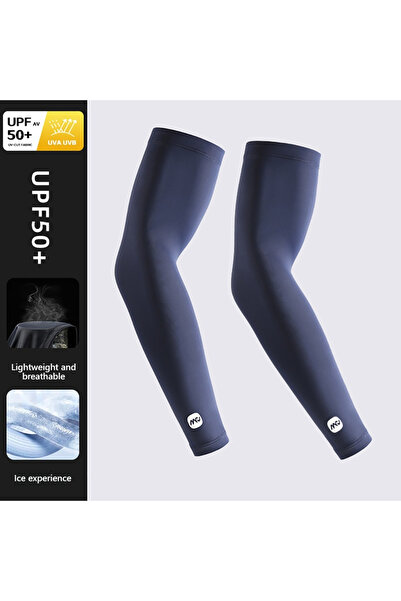 Choice11 M Blue GTUBIKE 1 Pair New Outdoor Sports Cycling Arm Sleeves with Ic...