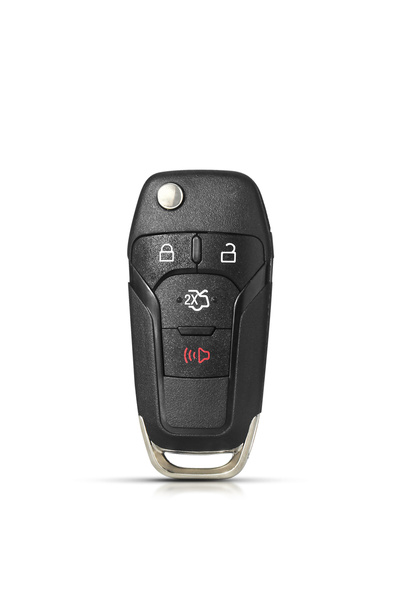 Choice حافظة مفاتيح سيارة KEYYOU قابلة للطي عن بعد باللون الوردي لسيارات Ford...