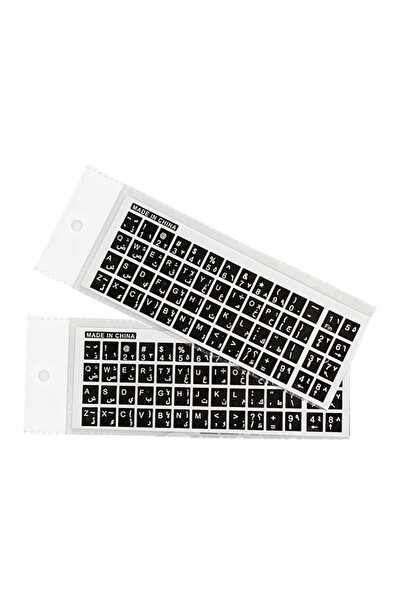 Choice Black 1pc Arabic Keyboard Sticker，DIYComputer Laptop Keyboard Protecti...