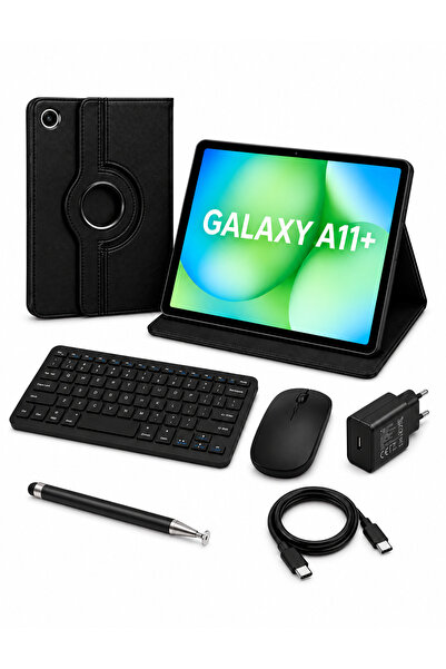 Samsung Galaxy Tab A11 Plus 6Gb 128Gb 11” İNÇ (KALEM HEDİYE) Kılıf Klavye Mou...