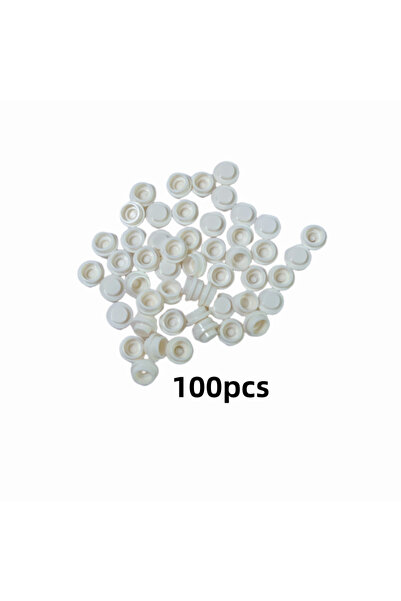 Choice5 white 100pcs Transparent Six Color Pixel Bricks Compatible MOC Buildi...