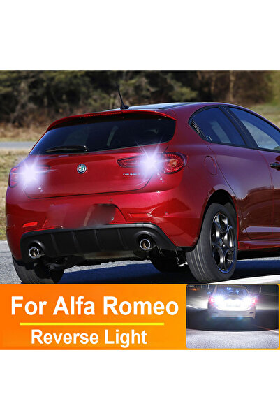 Choice 2pcs LED Reverse Light Backup Lamp P21W BA15S 1156 For Alfa Romeo Giul...
